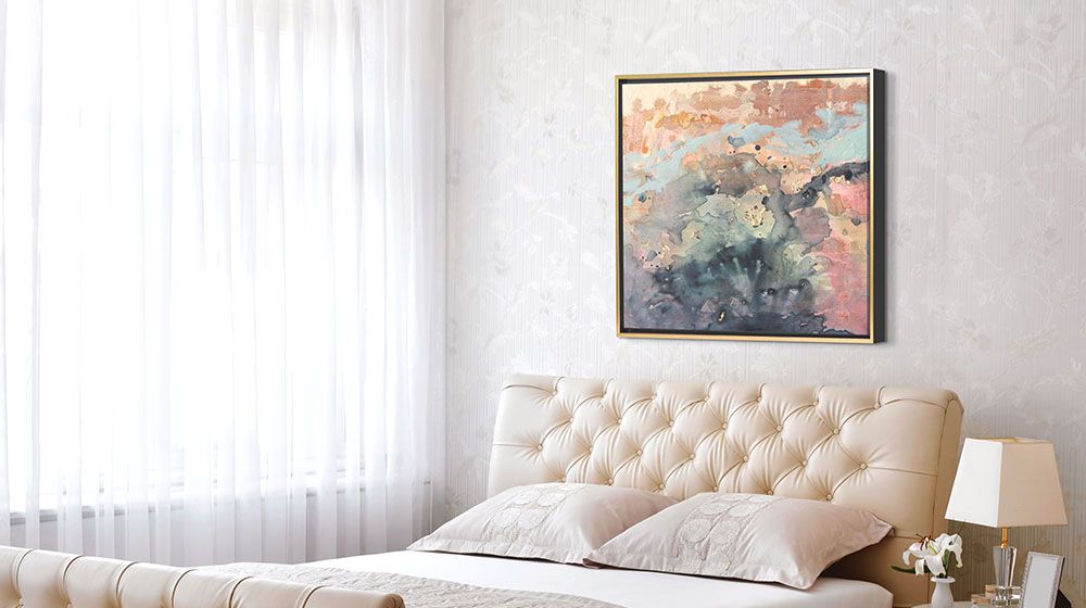 Coulee I&nbsp;Wall Art by Victoria Borges printed on Canvas and mounted in a floating frame