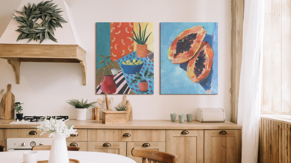 Choosing the Perfect Wall Art to Match Your Kitchen’s Color Scheme