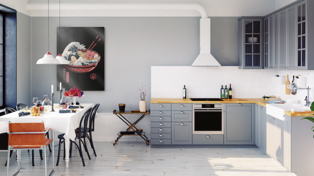 The Advantages of Metal Prints for Kitchen Wall Art