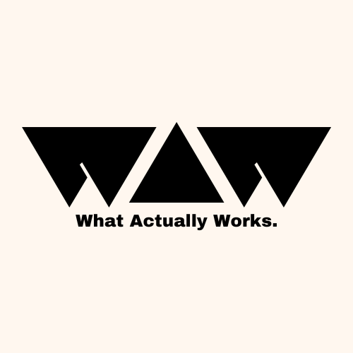 What Actually Works