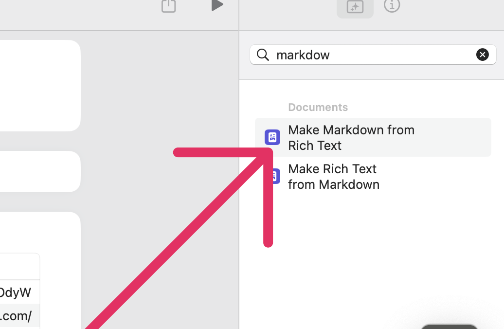 Convert Markdown to Plain Text Action