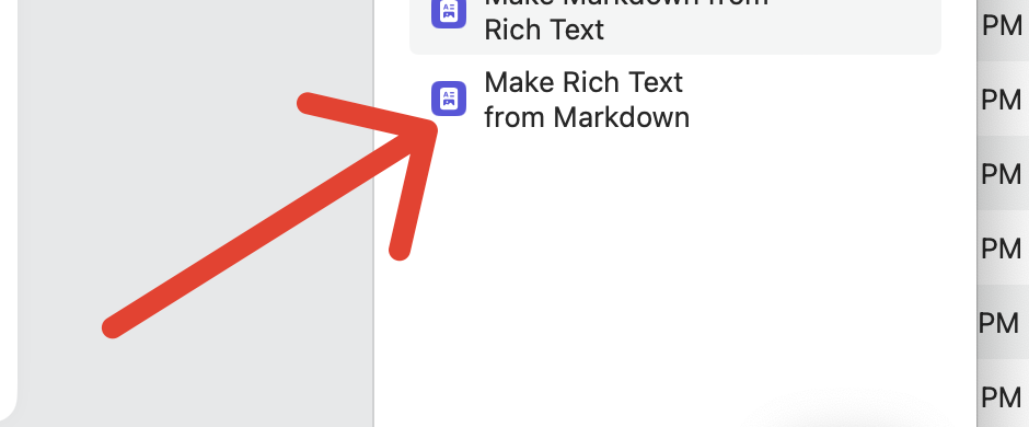 Convert to Rich Text