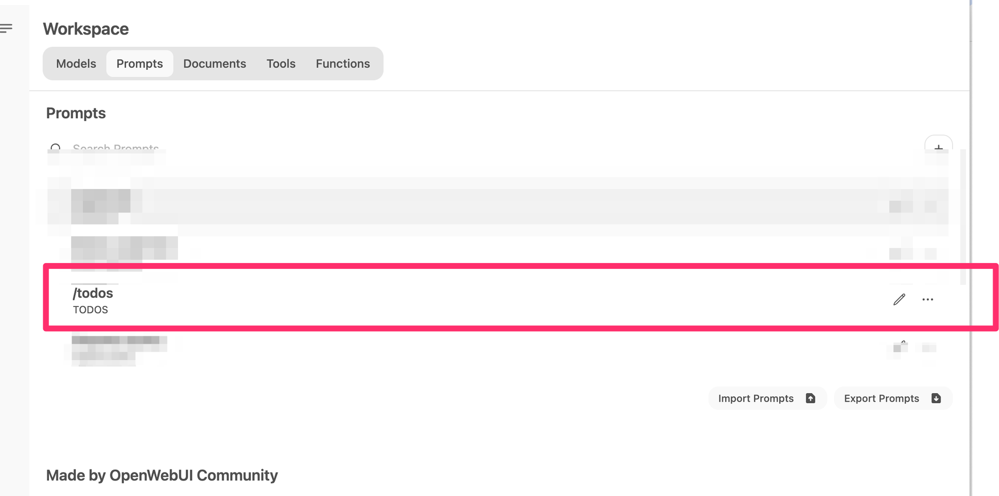 Create Prompt Template