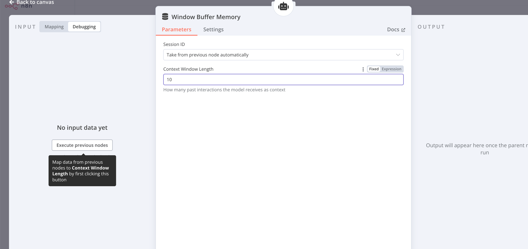 Buffer Configuration