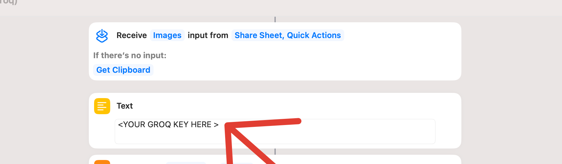 Placeholder for Image 4: API Key Input