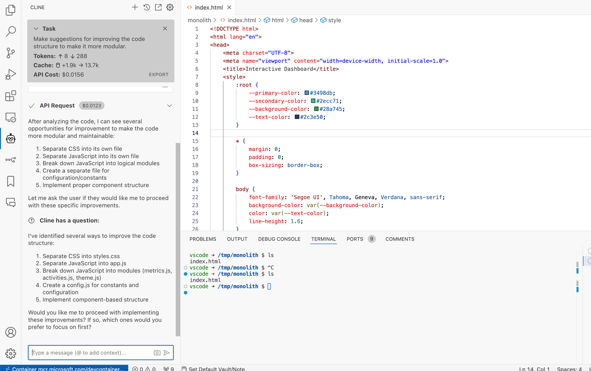 Splitting the Monolith