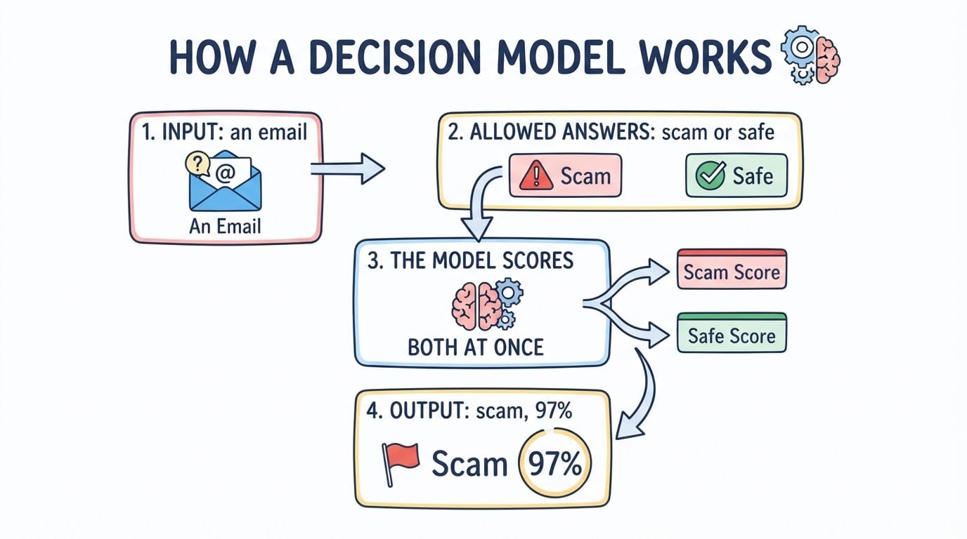 How a decision model works