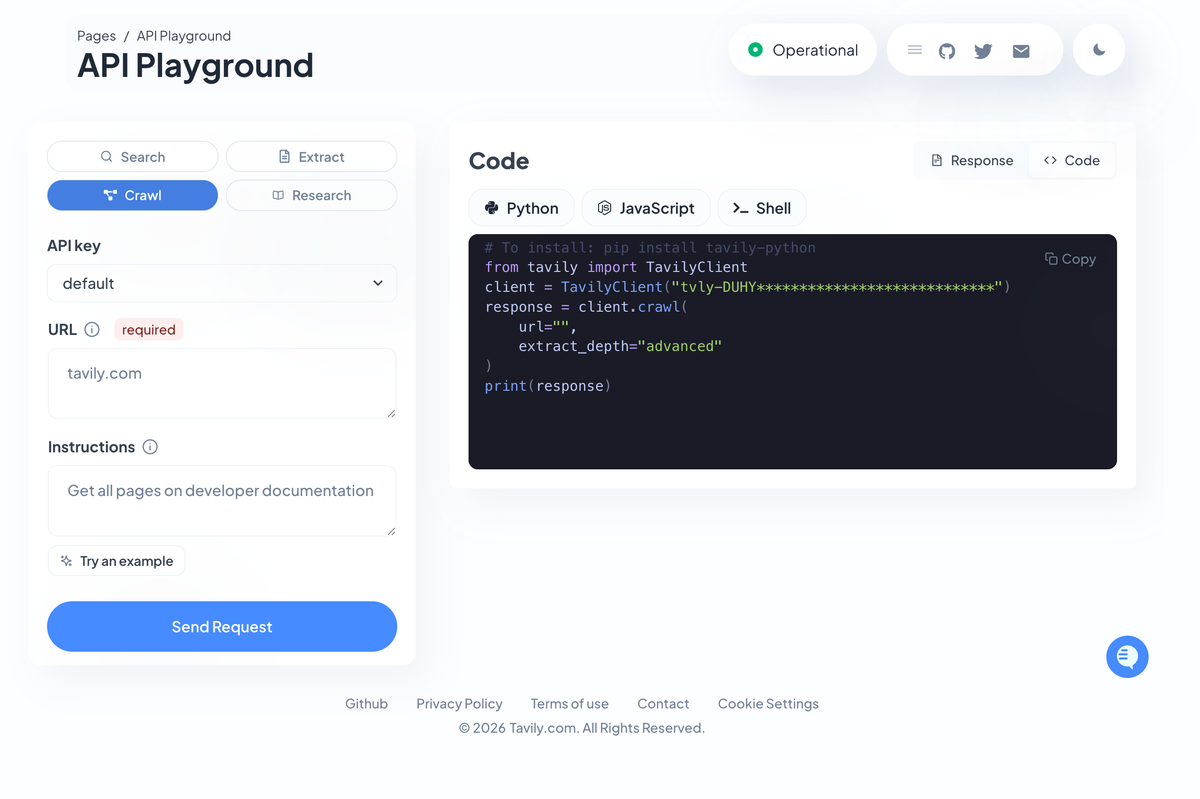 Scrape Any Website with 1 URL + Natural Language: Tavily API Guide