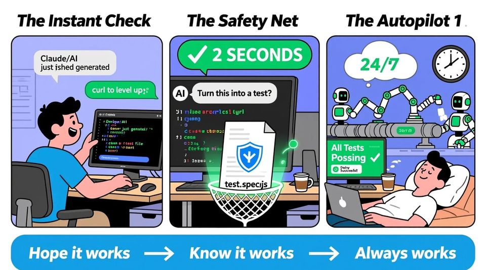 Stop Clicking Through Your UI: Test Your API Directly using AI (and Wire It Into CI/CD)