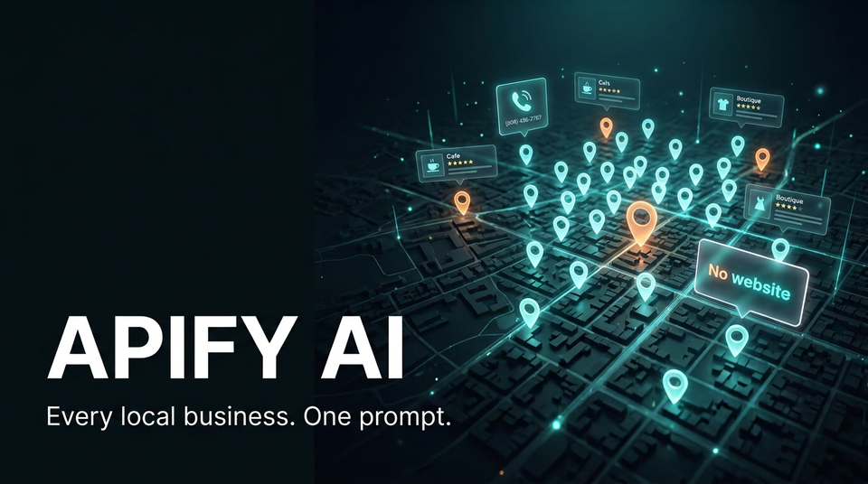 Google Maps Scraper Without Code: Find Every Local Business With Apify AI