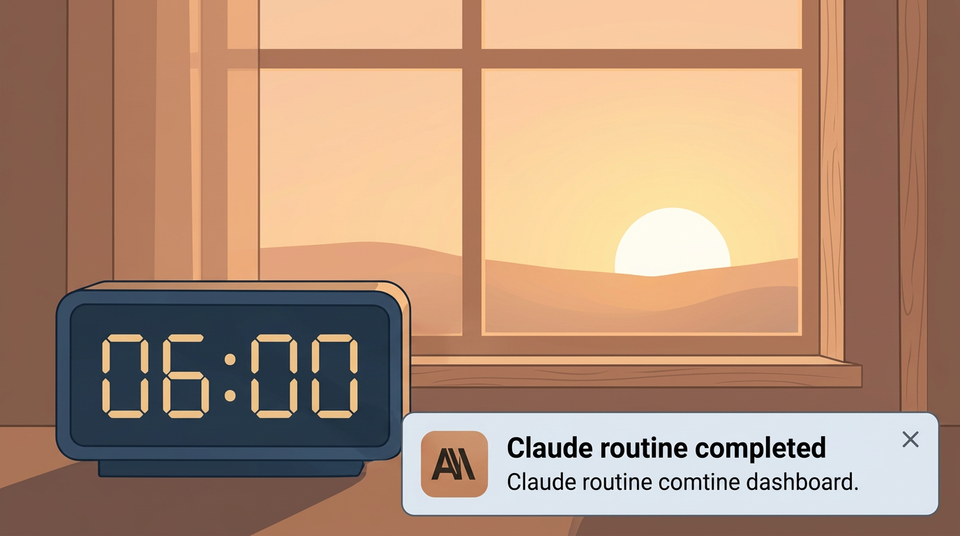 I built a Claude AI routine to monitor websites that don't have APIs