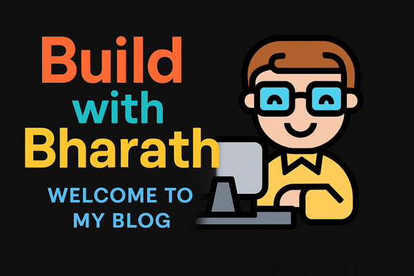 👋 Welcome to BuildWithBharath.dev — Let's Build Clean Code Together