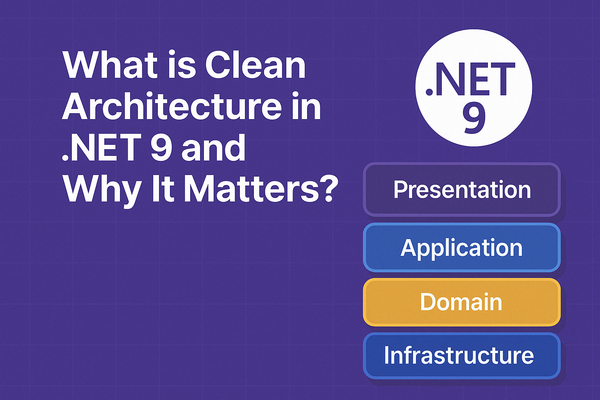 🏗️ Clean Architecture in .NET 9 – The Foundation of Scalable Web Apps