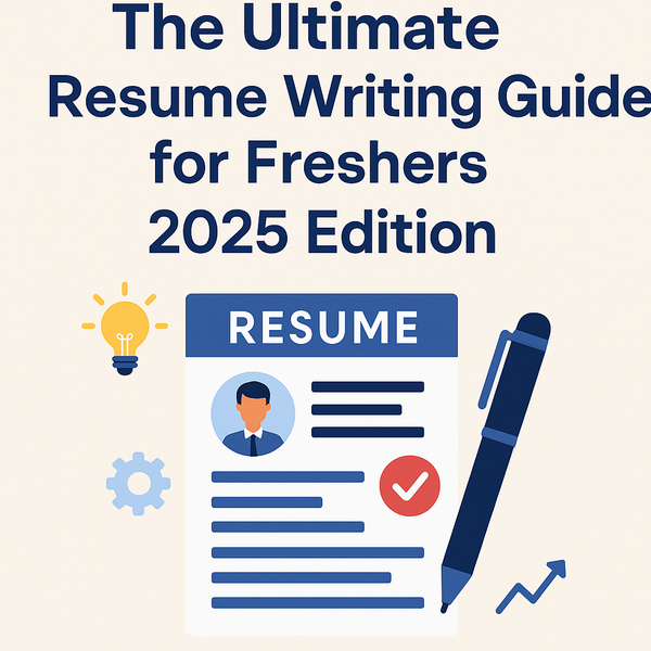 🎯 Freshers’ Ultimate Guide to Resume Writing in 2025