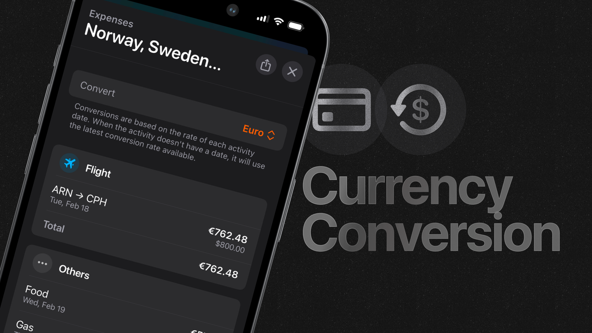 How to track travel expenses across currencies