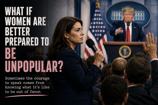 What If Women Are Better Prepared to Be Unpopular?