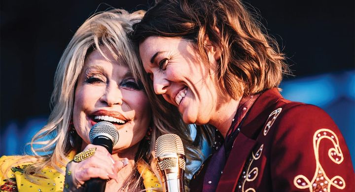 An Unreleased Look at Dolly Parton’s Newport Finale