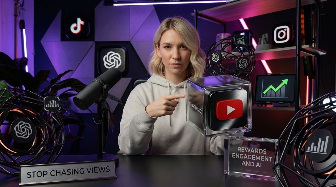 Stop Chasing Views. The YouTube Algorithm Now Rewards Something Completely Different. (Copy)