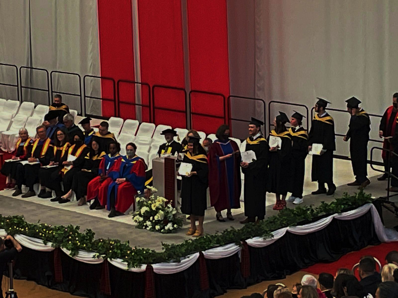 Dozens are arrested at university convocation