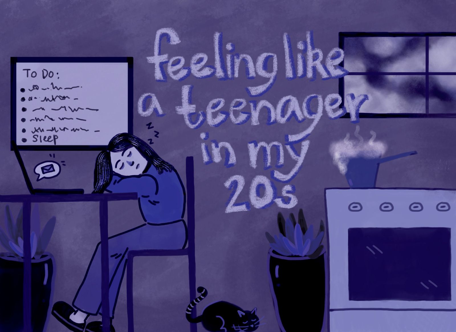 Feeling like a teenager in my 20s