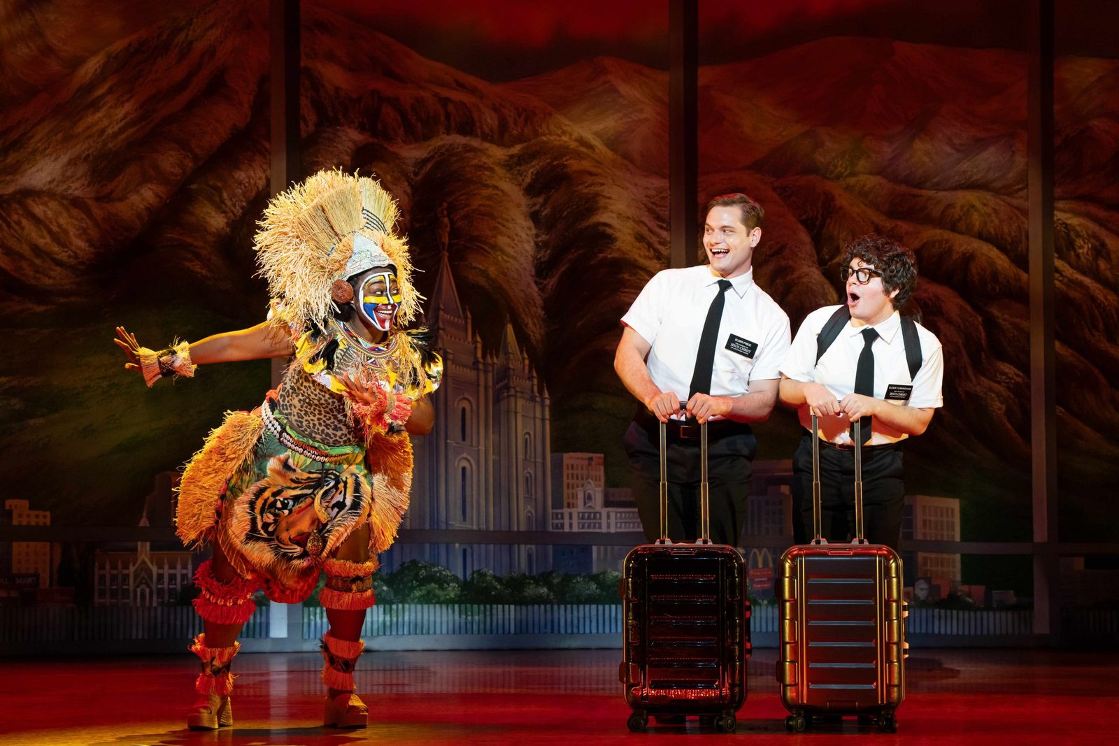 The Book of Mormon tour delivers sharp satire and timeless Broadway charm
