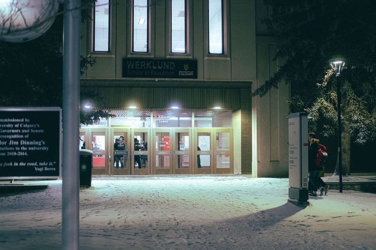 Intervention services offered at the Werklund School of Education