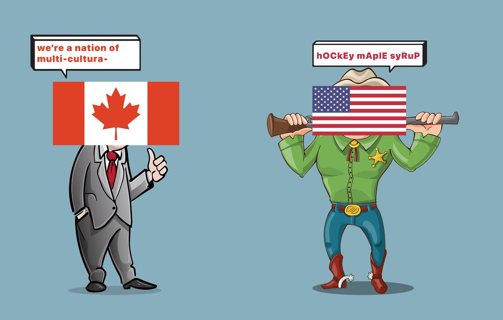 The myth of Canadian identity