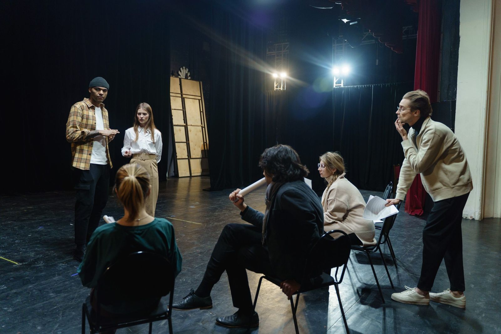 Theatre professionals give their advice to drama students