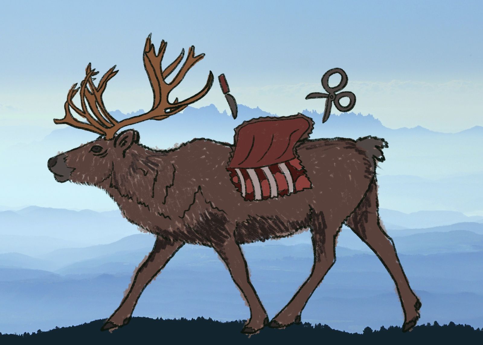 U of C researchers explore the regenerative properties of skin tissue through reindeer models