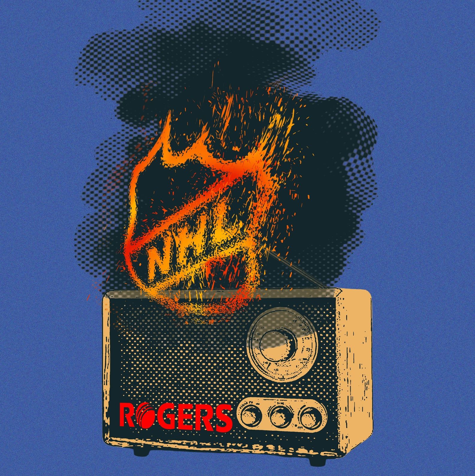 Calgary Flames hockey is off the air
