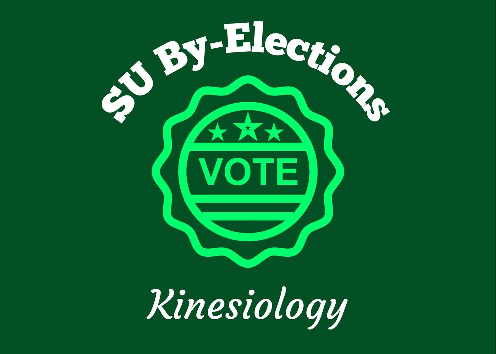 SU By-Election 2022: Faculty of Kinesiology