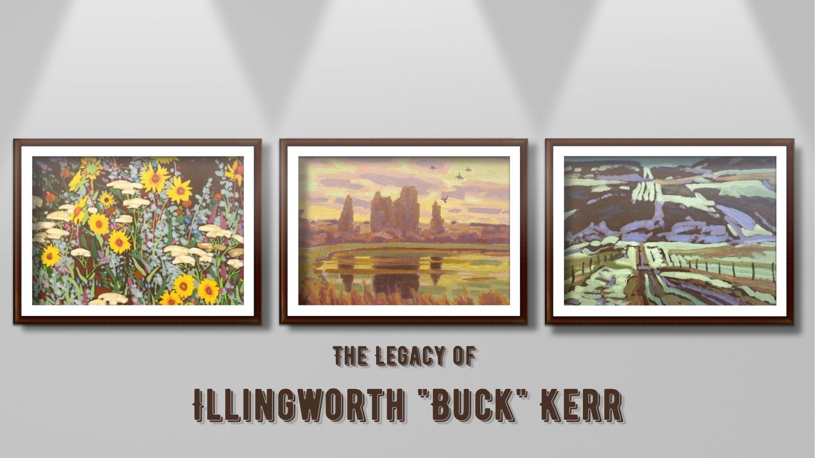 In retrospective of the Illingworth "Buck" Kerr exhibition at Loch Gallery: Capturing the essence of the Snowy Wild West