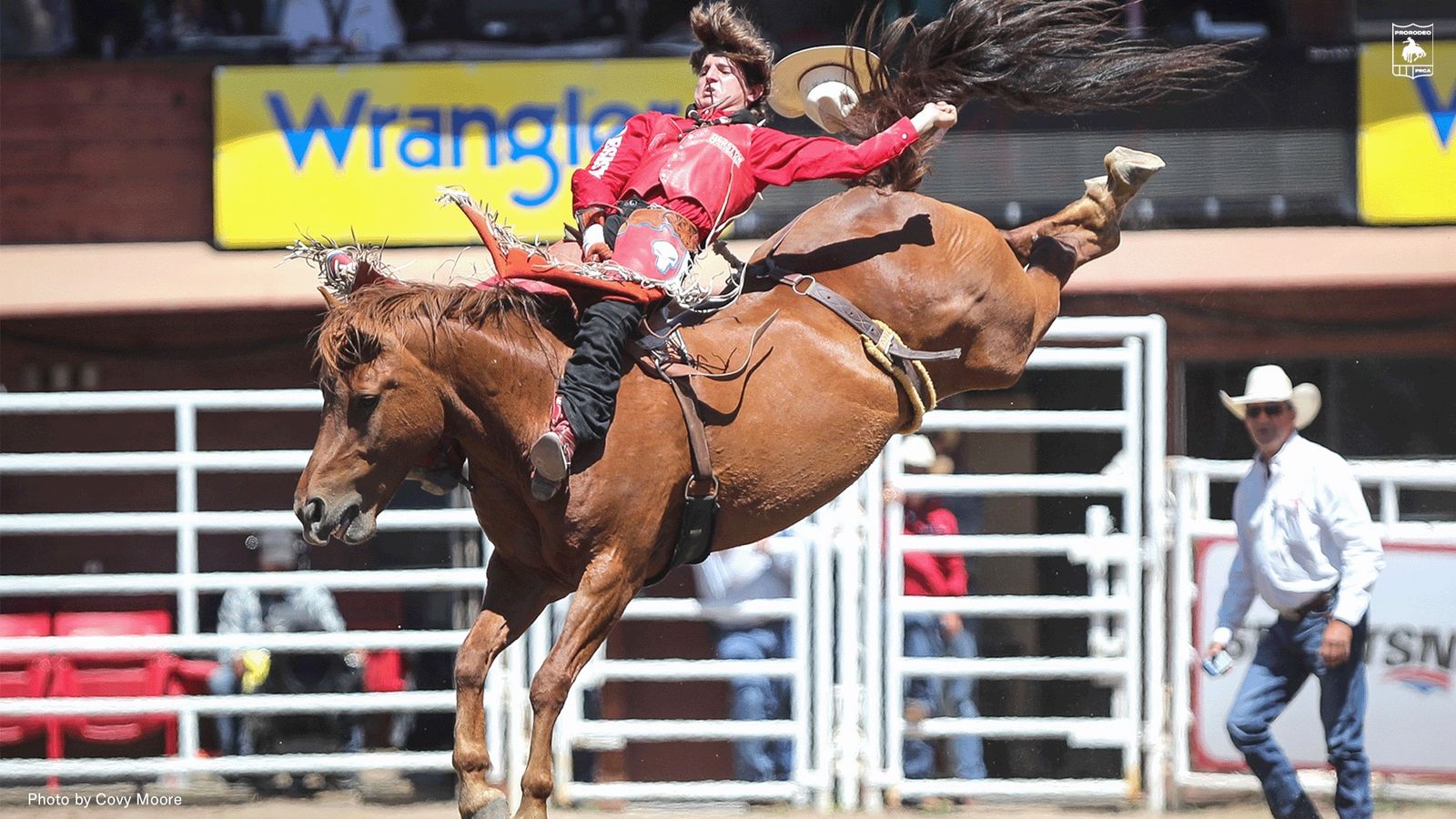 White supremacist symbol seen on a Calgary Stampede rodeo outfit