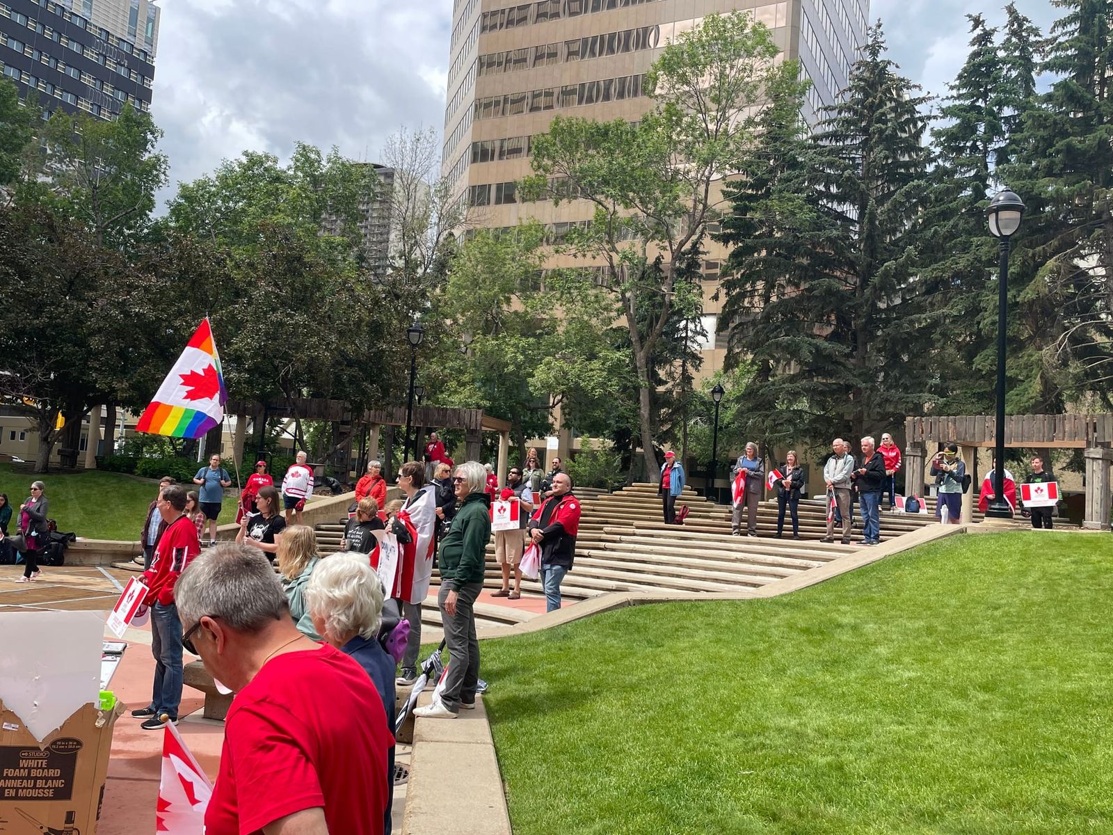 Albertans stand for united Canada ahead of separation referendum