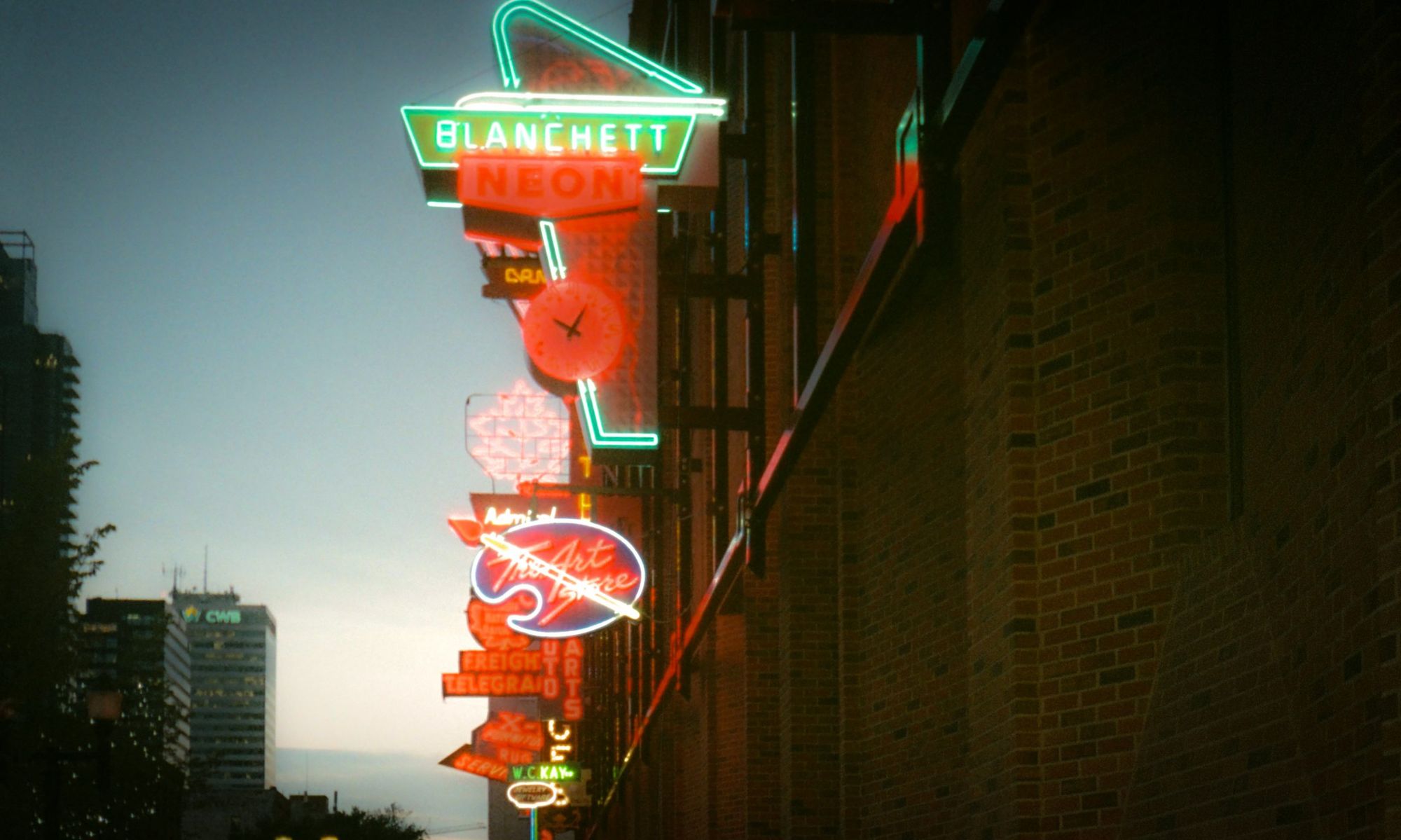 Neon and night feature: Dianne Miranda