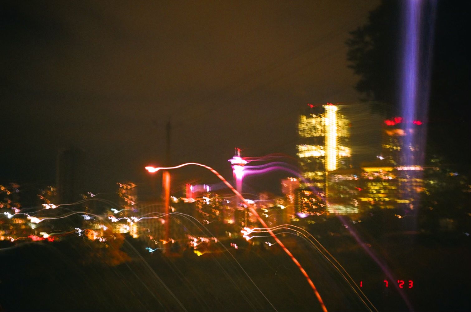 Neon and night feature: Ethan Langenberger