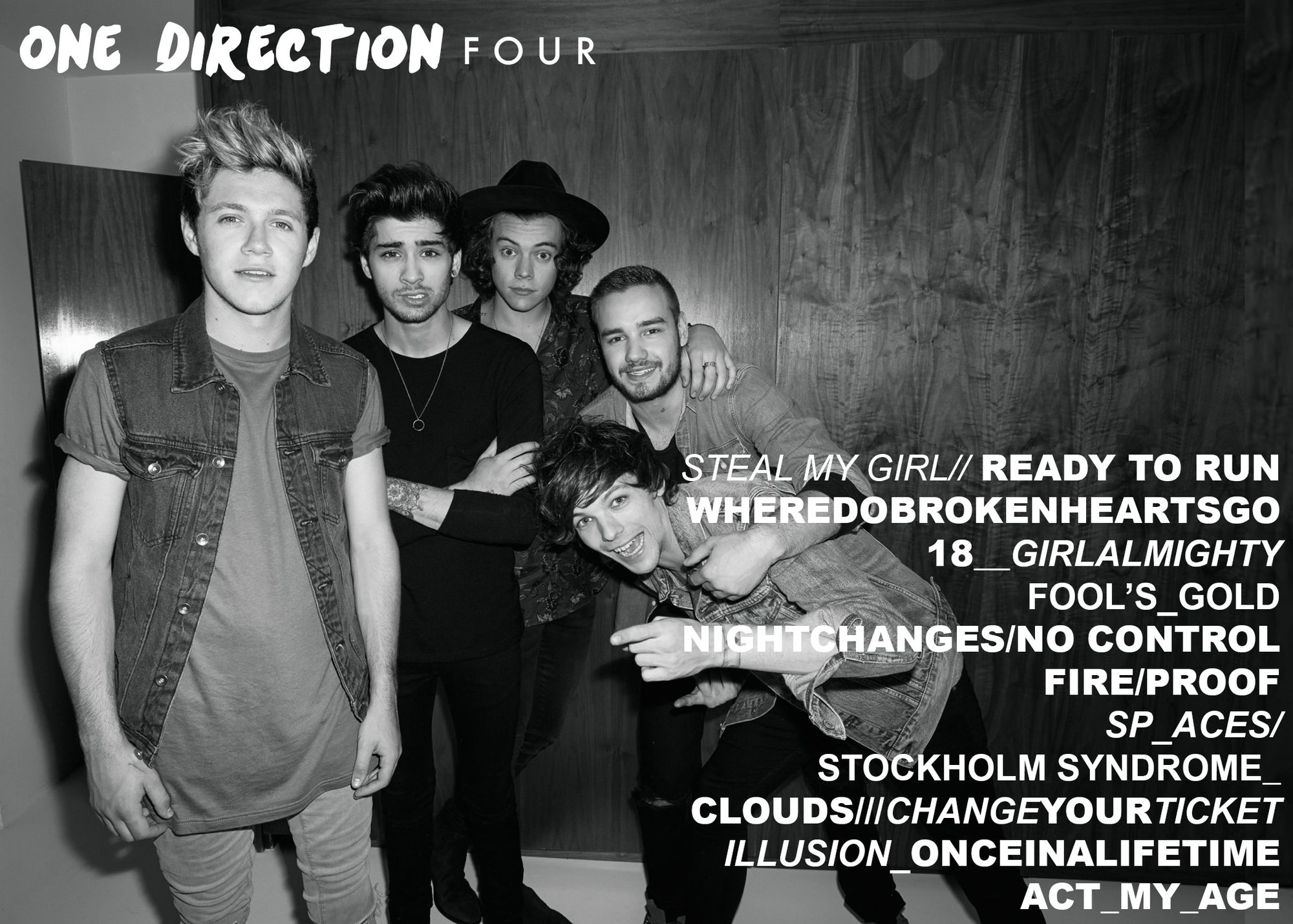 10 years of One Direction’s FOUR