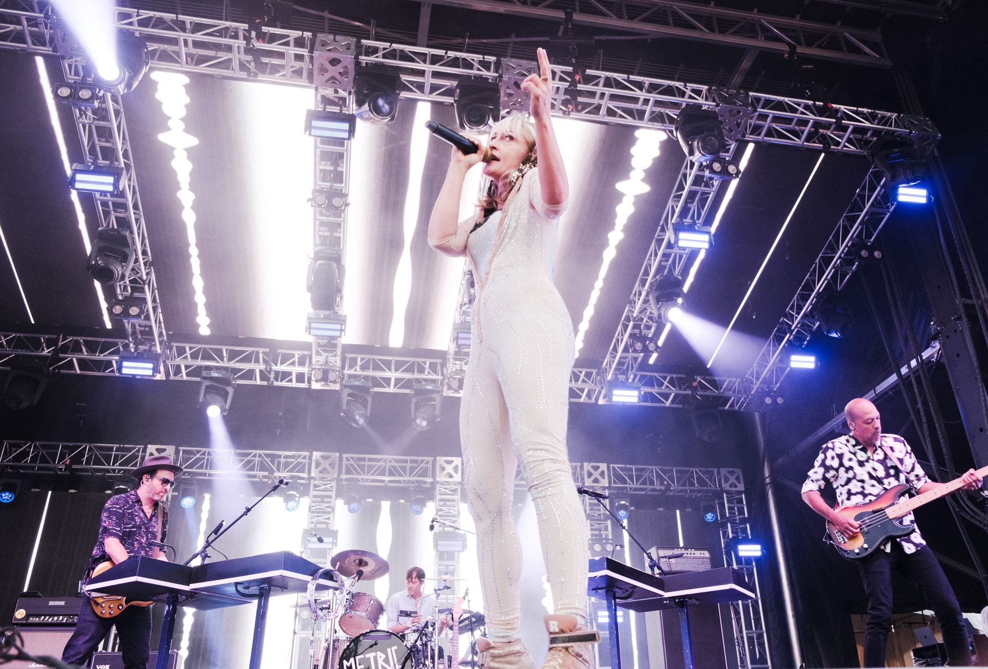Coca-Cola stage reviews: Peach Pit and Metric
