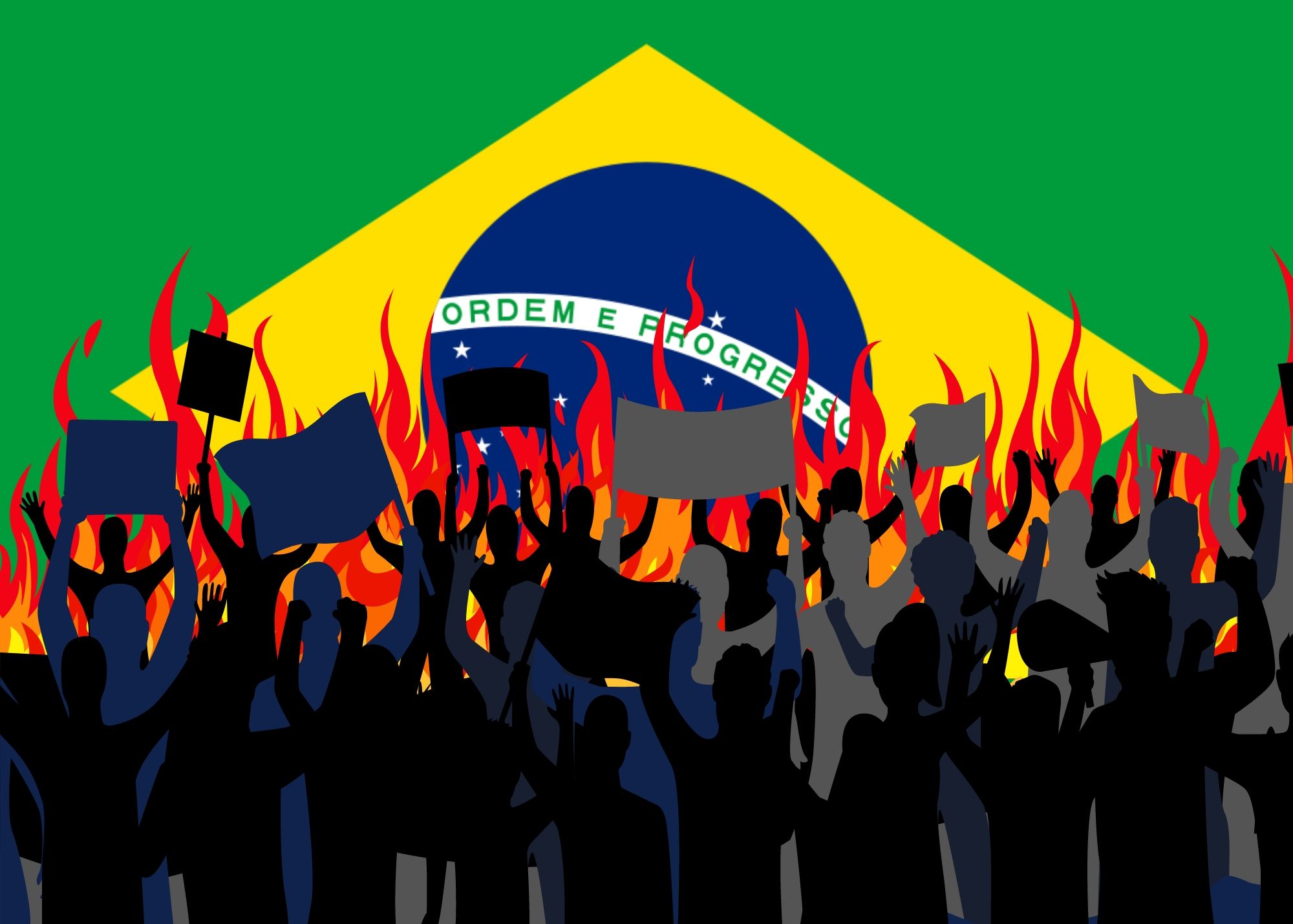 Brazil’s insurrection mimics the storming of the U.S. Capitol building