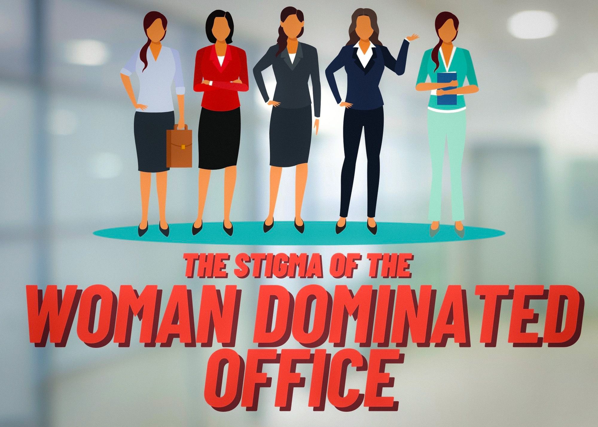 The stigma of the woman-dominated office