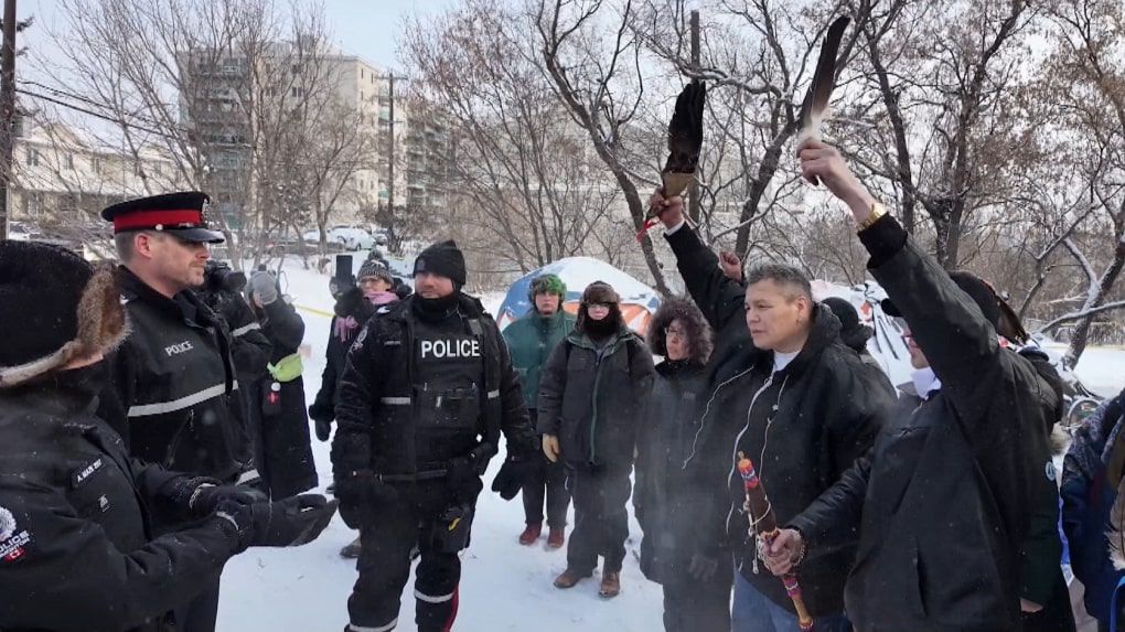 Forced sweeps of homeless encampments in Edmonton: Revealing the hollow promises of reconciliation