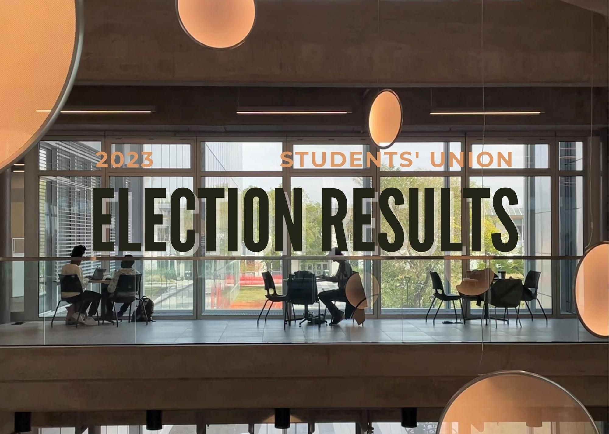 The 2023 SU General Election comes to a close: Who are the winners?