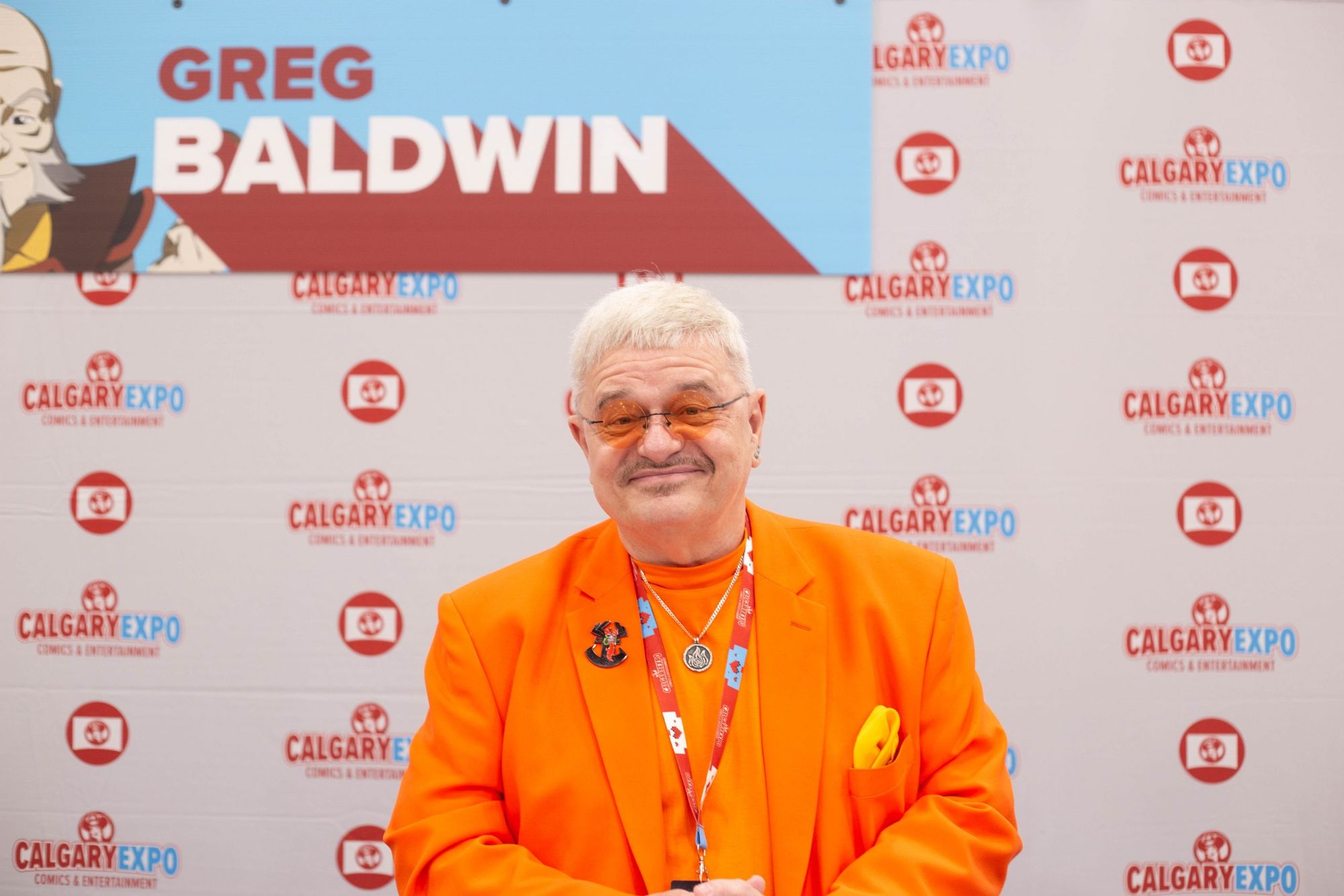 Voice actor Greg Baldwin attends Calgary Expo 2025