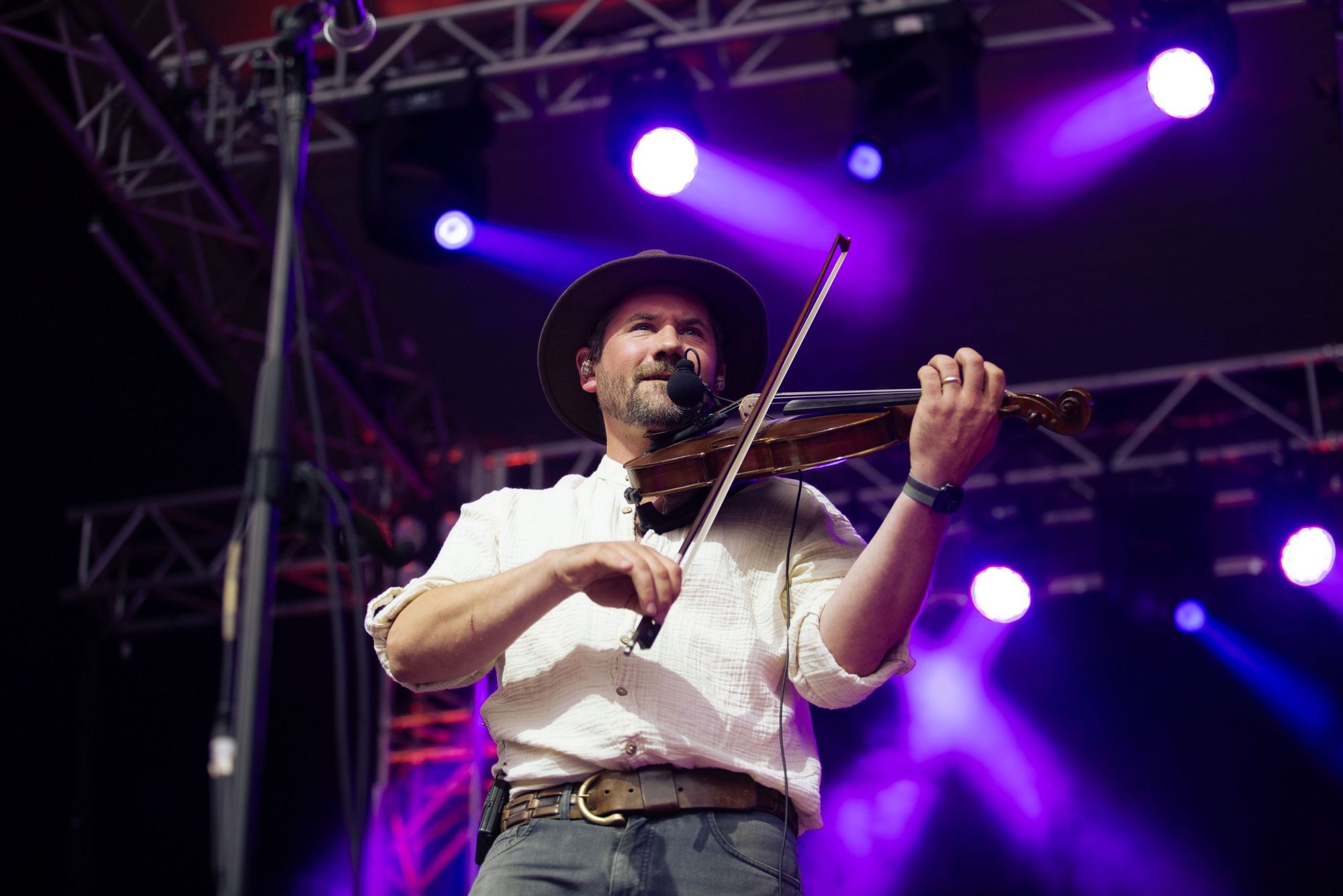 Calgary Folk Music Festival Day 3 Recap: Audiences withstand tumultuous weather to see The Langan Band and Madeleine Peyroux at the ATB Main Stage