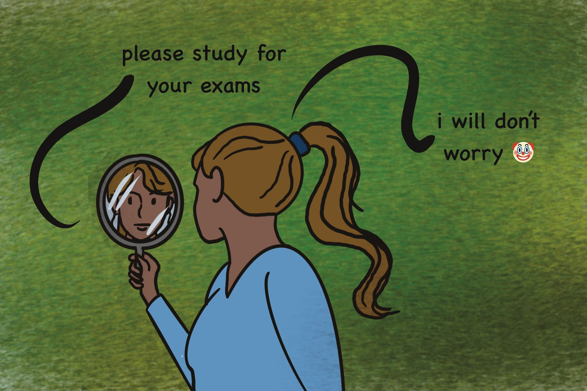 Incredibly naive students vow to study early for the soul-consuming midterms