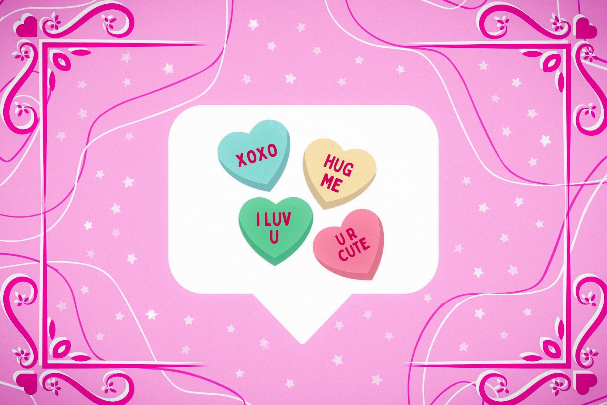 What Valentine's Day treat are the signs?