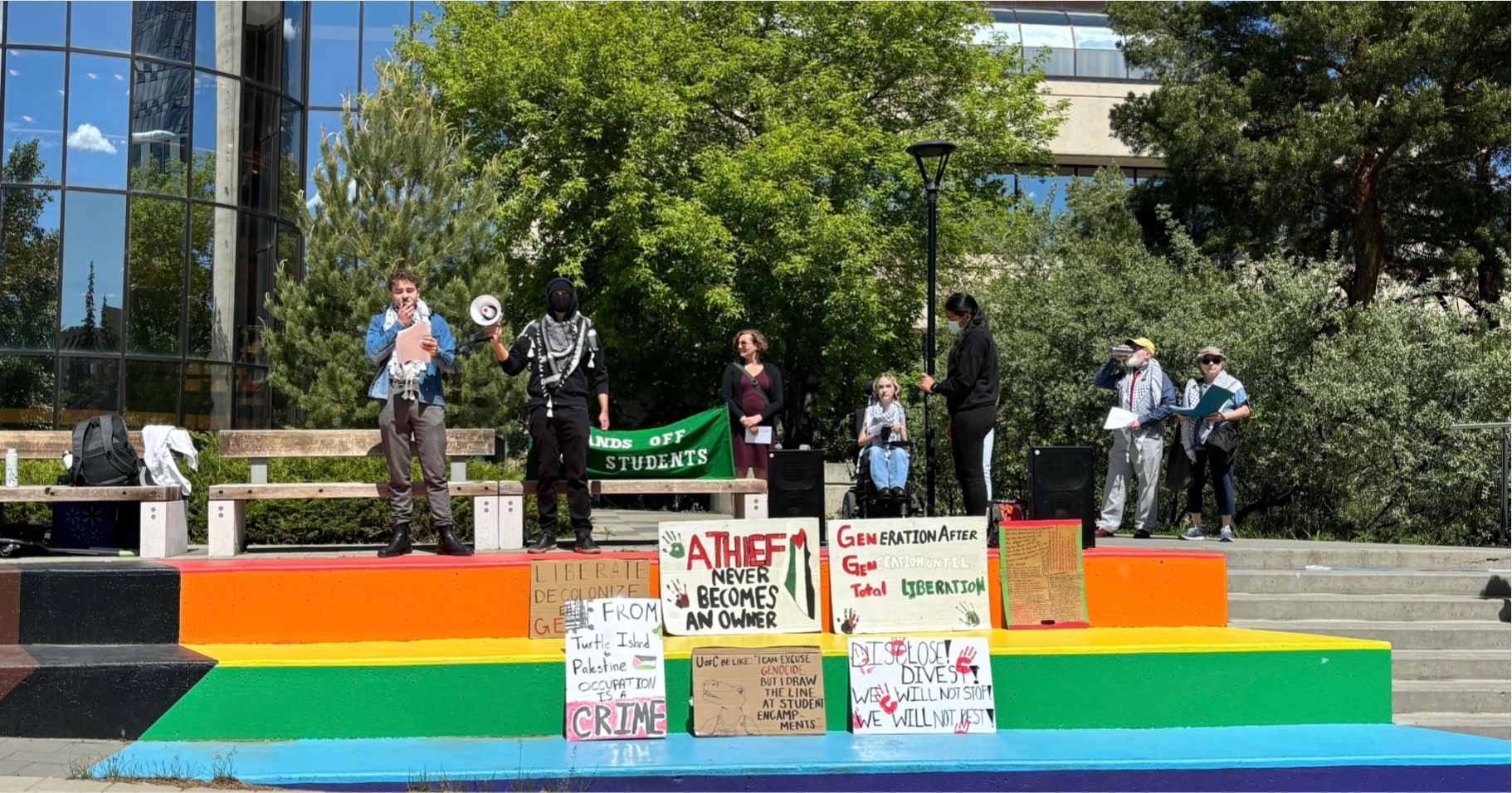 Calgary Student Movement addresses U of C’s alleged refusal to engage with their demands in press conference