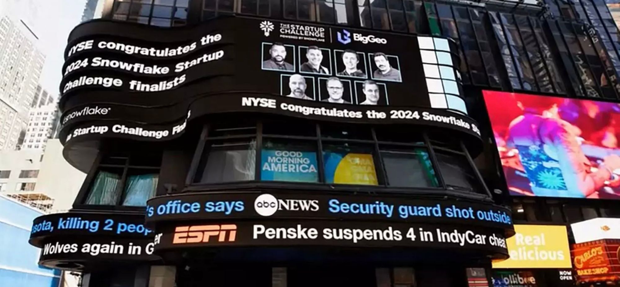Calgary tech company BigGeo earns recognition in Times Square for participation in startup challenge