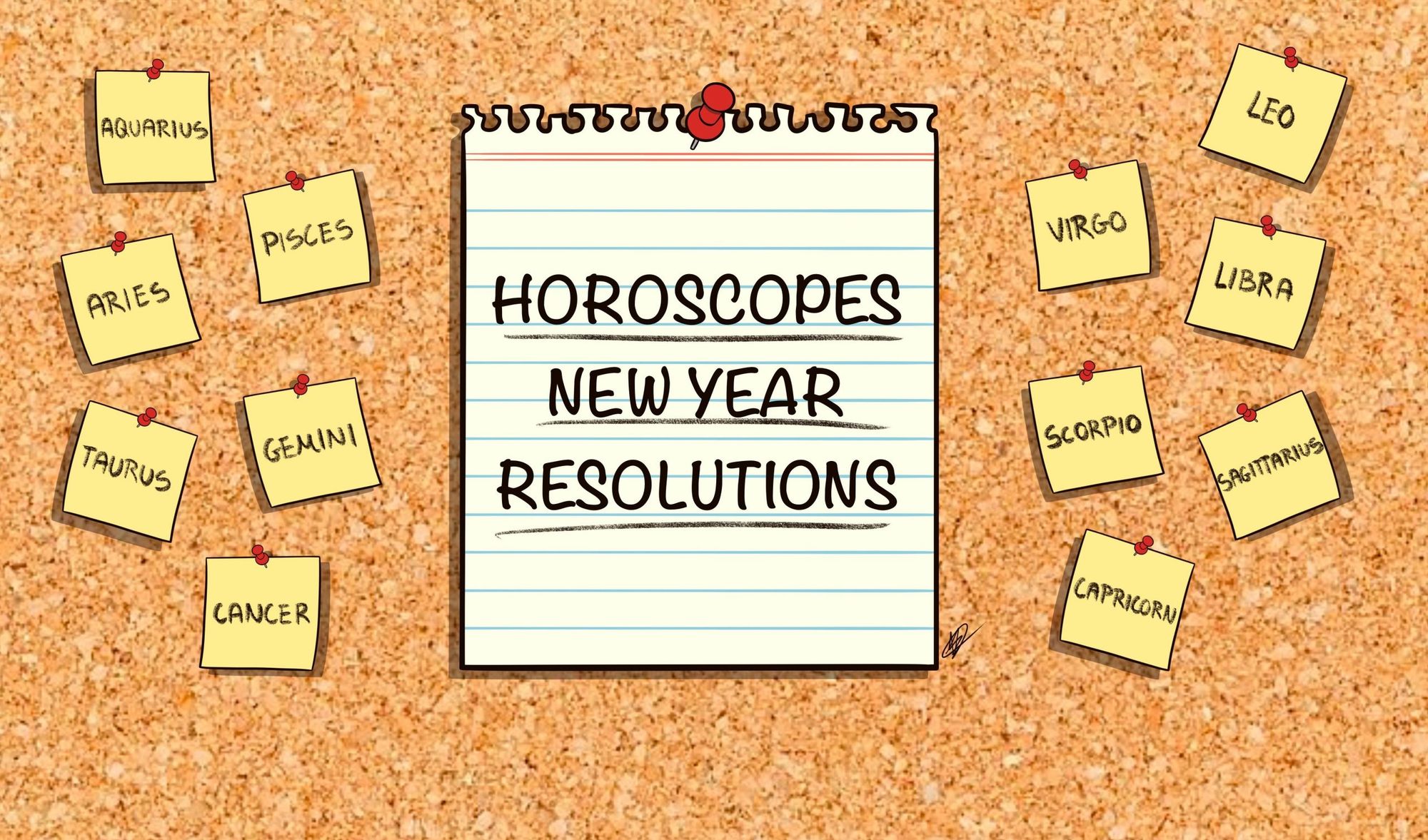 Horoscopes: New year, same signs