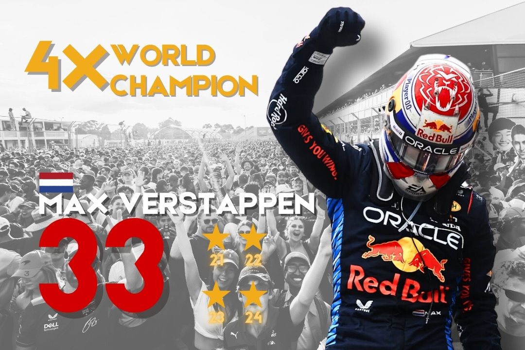 Max Verstappen takes his fourth Formula 1 Champion Title in Las Vegas